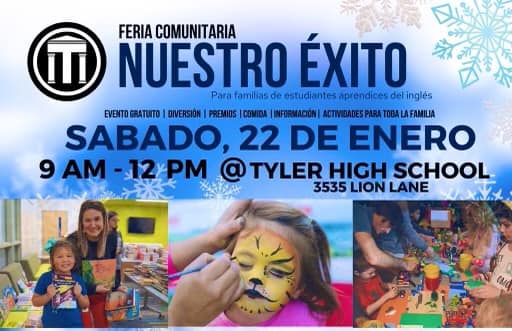 Feria Comunitaria “Nuestro Exito” este sábado en Tyler
