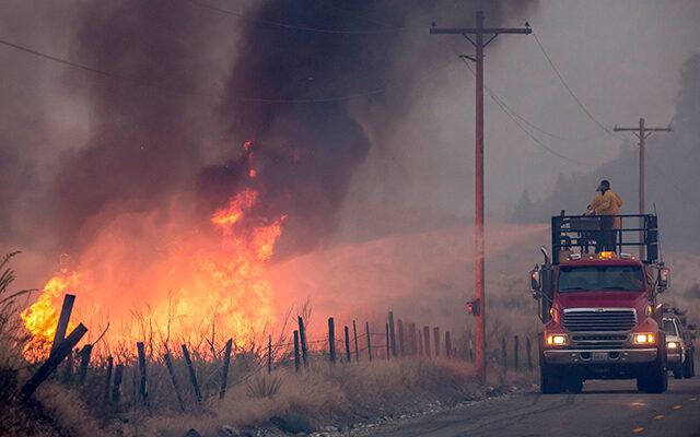 El Servicio Forestal de Texas A&M advierte que es posible que se produzcan grandes incendios hoy