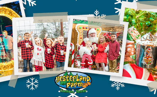¡¡¡Gana 4 boletos para Yesterland Farm en Navidad!!!